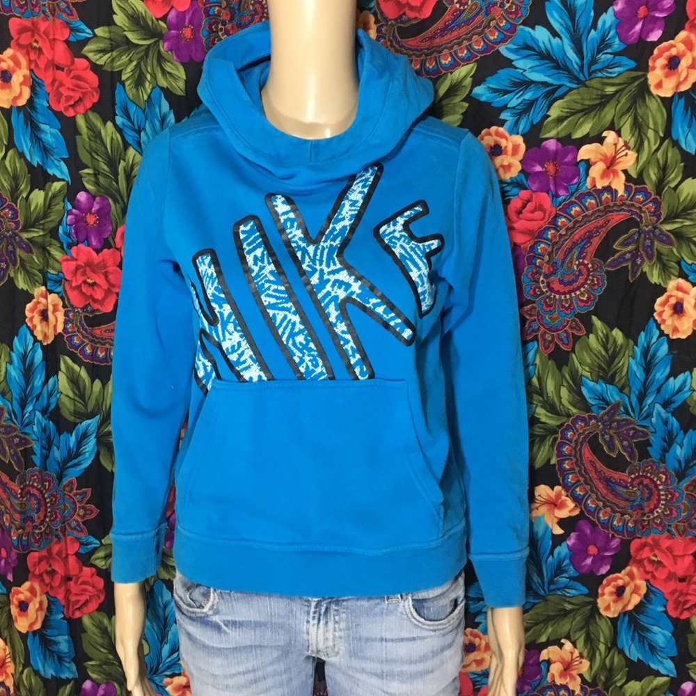 BOY'S NIKE HOODIE SWEATSHIRT SWEATER HOODED LARGE